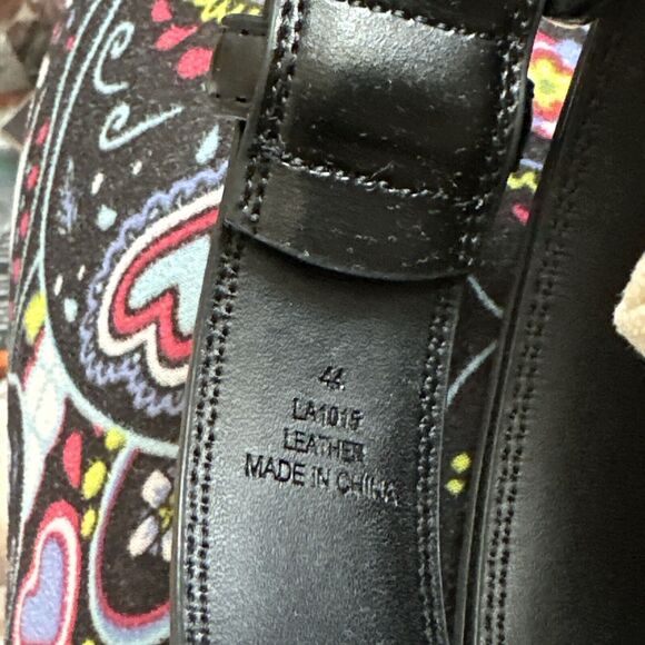 Fabio Valenti Men's 44" Black Genuine Leather Belt w/ Storage Pouch Gift-Ready - Picture 4 of 4